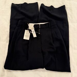 Aritzia Classic Black Effortless Trousers